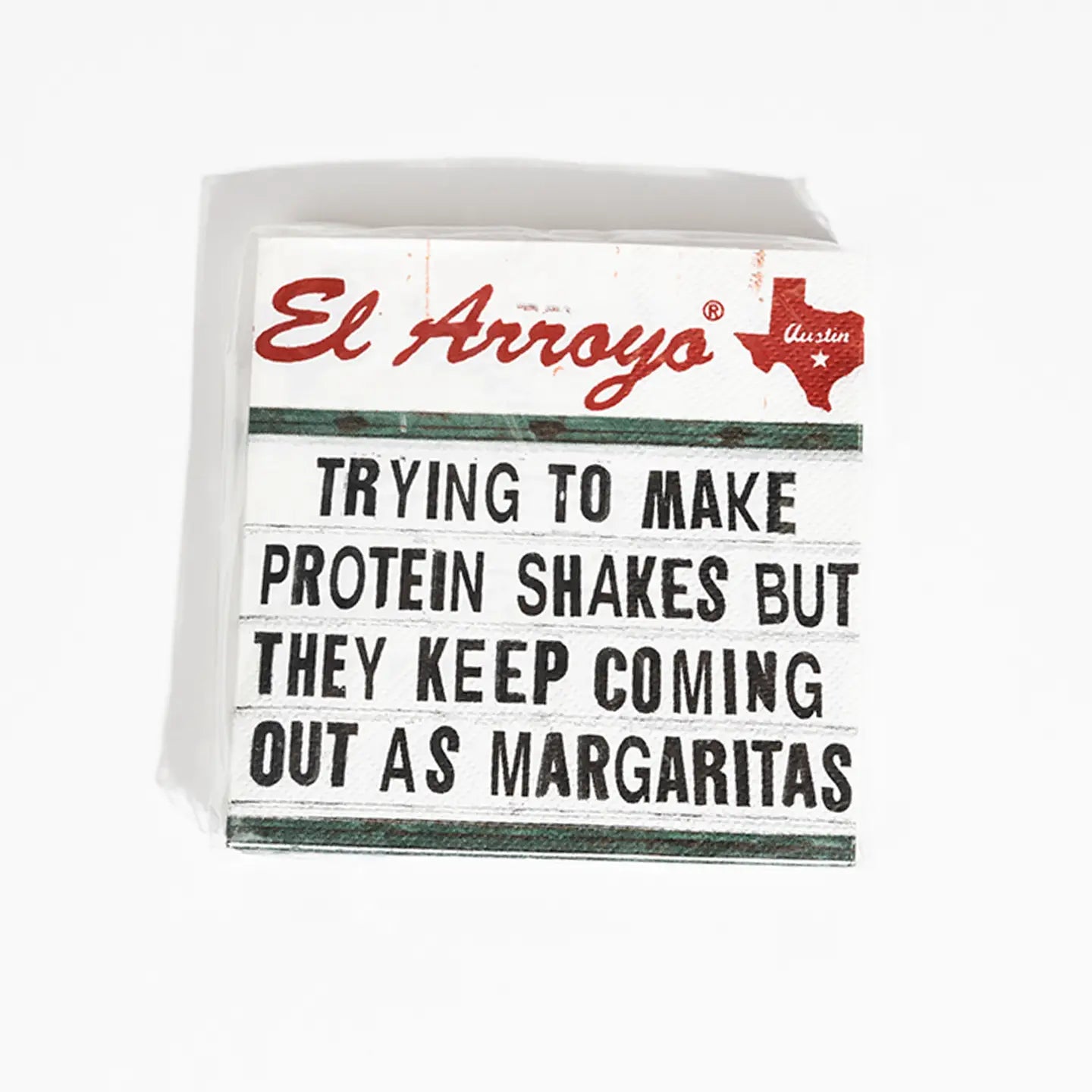 Cocktail Napkins - Protein Shakes 20pk