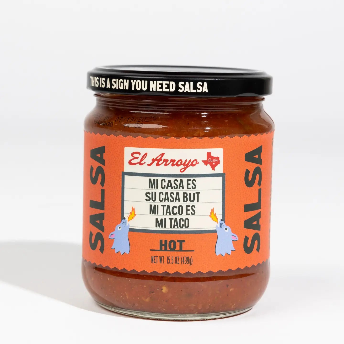 El Arroyo 16 oz Salsa - Hot