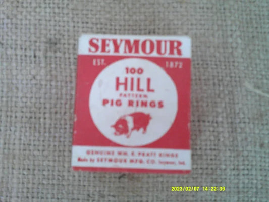 Pig Rings Hill Pattern Seymour 100