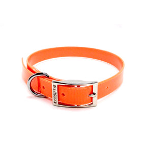 Orange Plastic Dog Collar 22" Valhoma