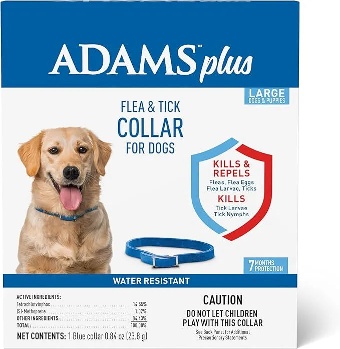 Flea and Tick Collar Adams Large