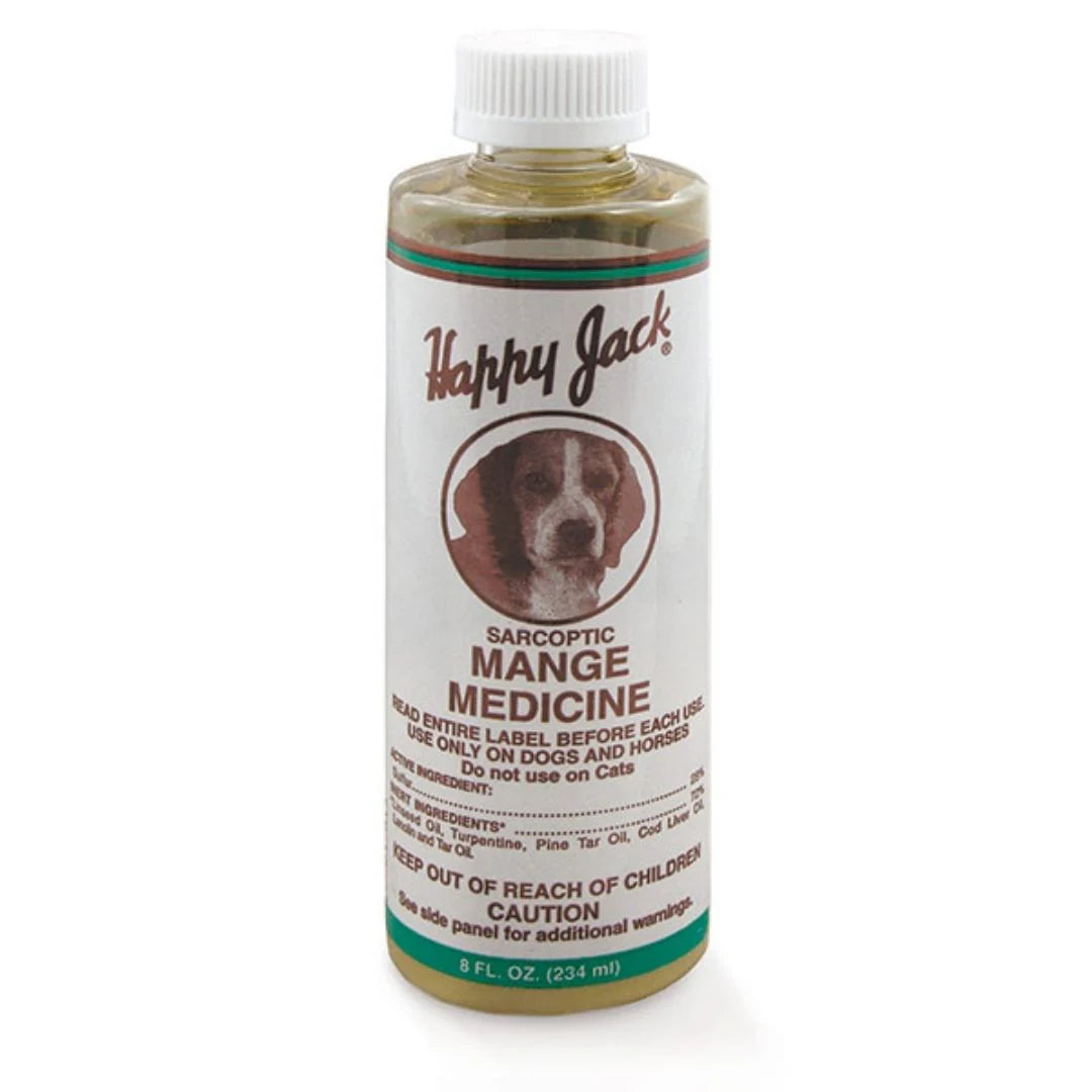 Happy Jack Sarcoptic Mange Medicine 8 fl oz