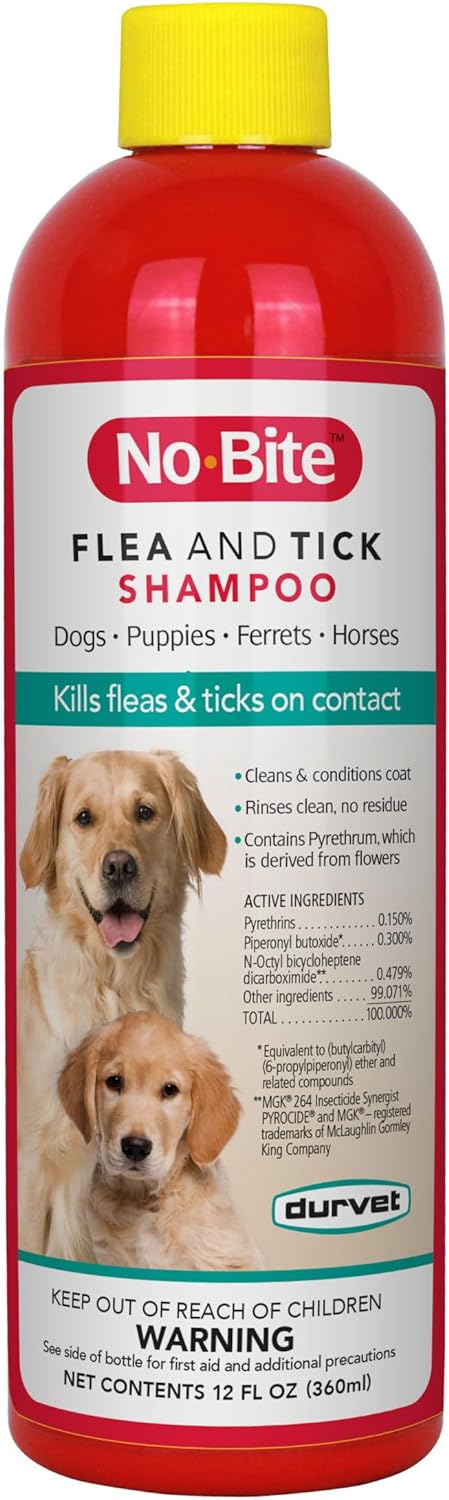 No Bite Flea and Tick Shampoo 12oz