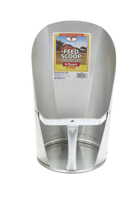 Feed Scoop Metal 6 Qt Little Giant