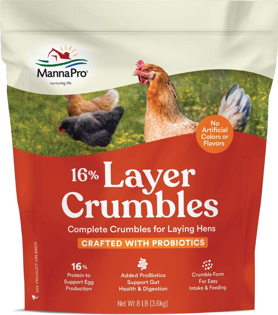 Manna Pro Layer Crumbles with ProBiotics 16%