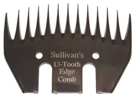 Sullivans 13 Tooth Edge Comb