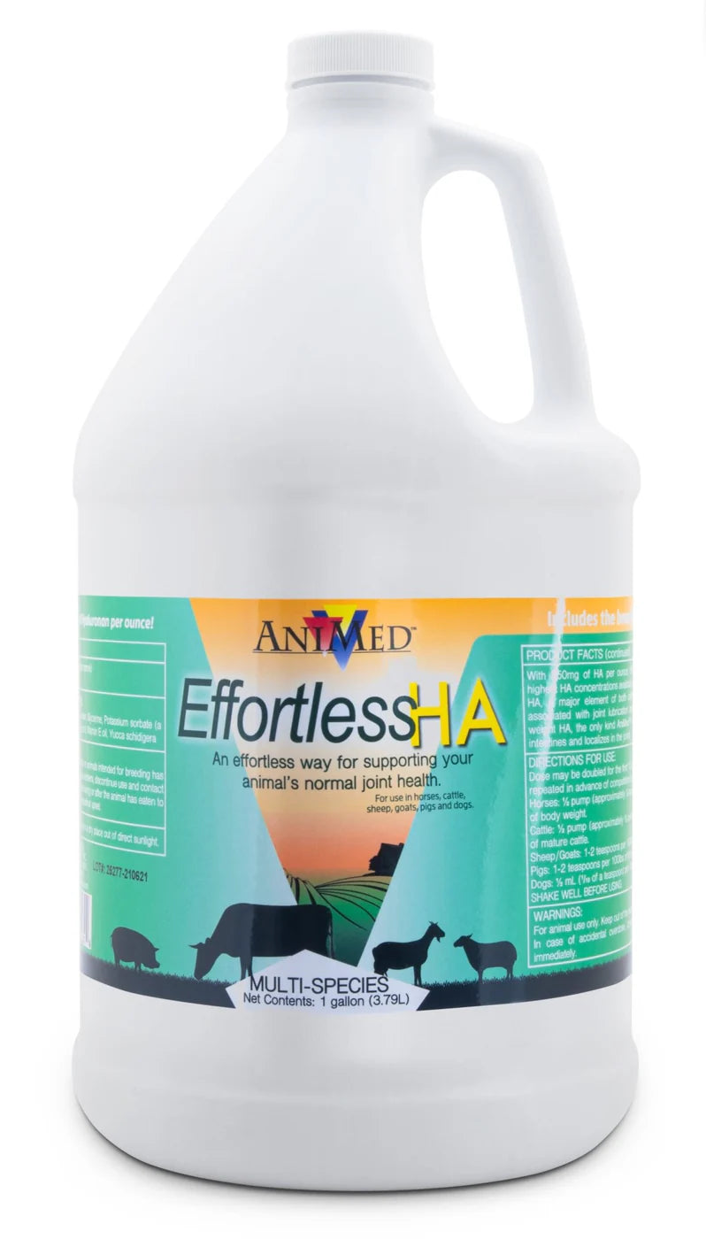 Effortless HA Joint Supplement (Multi Species) 1 Gallon