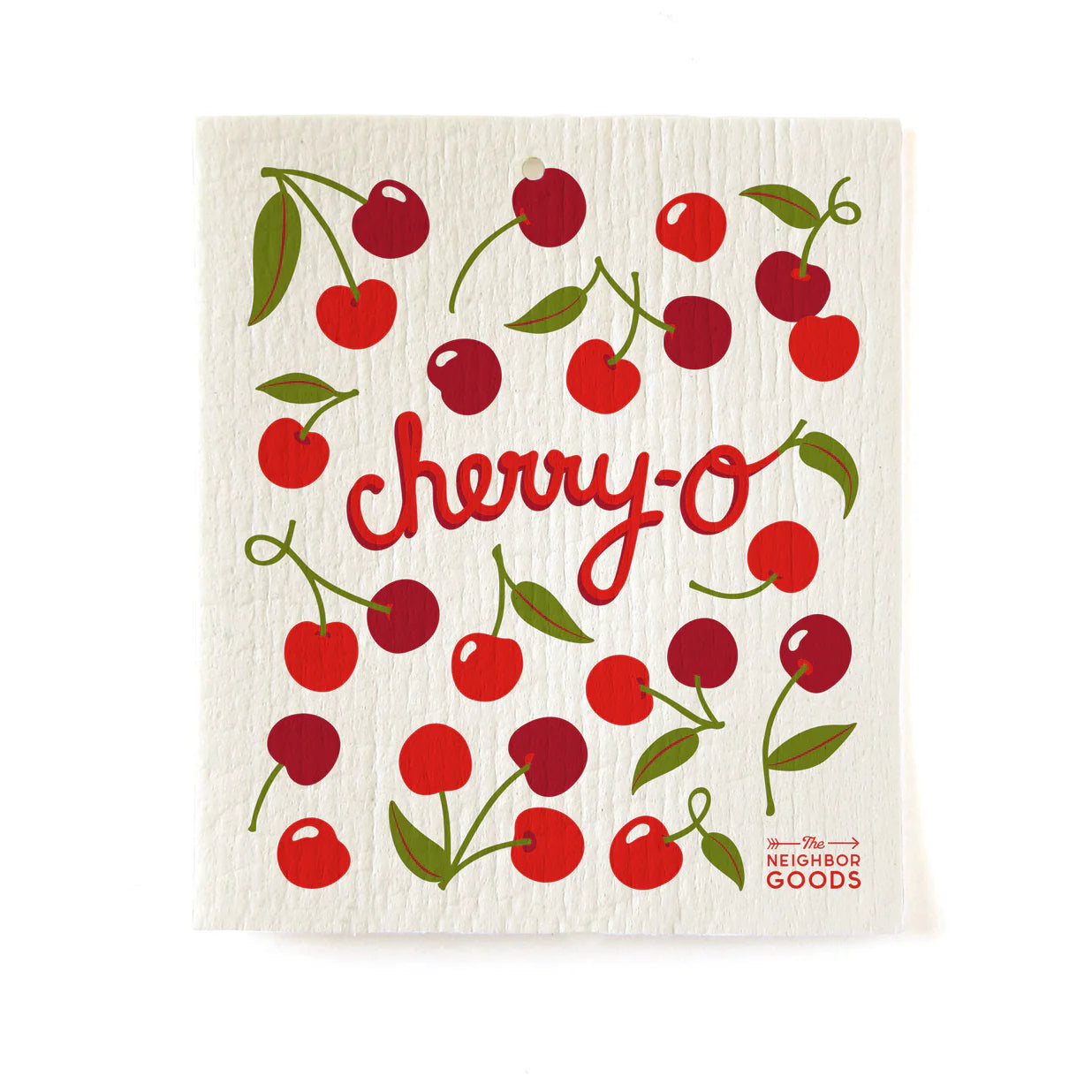 Cherry O Sponge Cloth