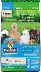 NatureWise 22% Protein Silkie & Ornamental Layer Poultry Feed 30lbs