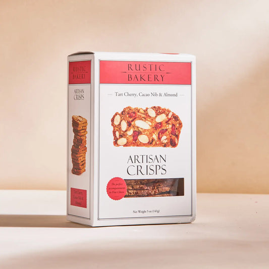 Rustic Bakery Artisan Crisps - Tart Cherry, Cacao Nib & Almond Box