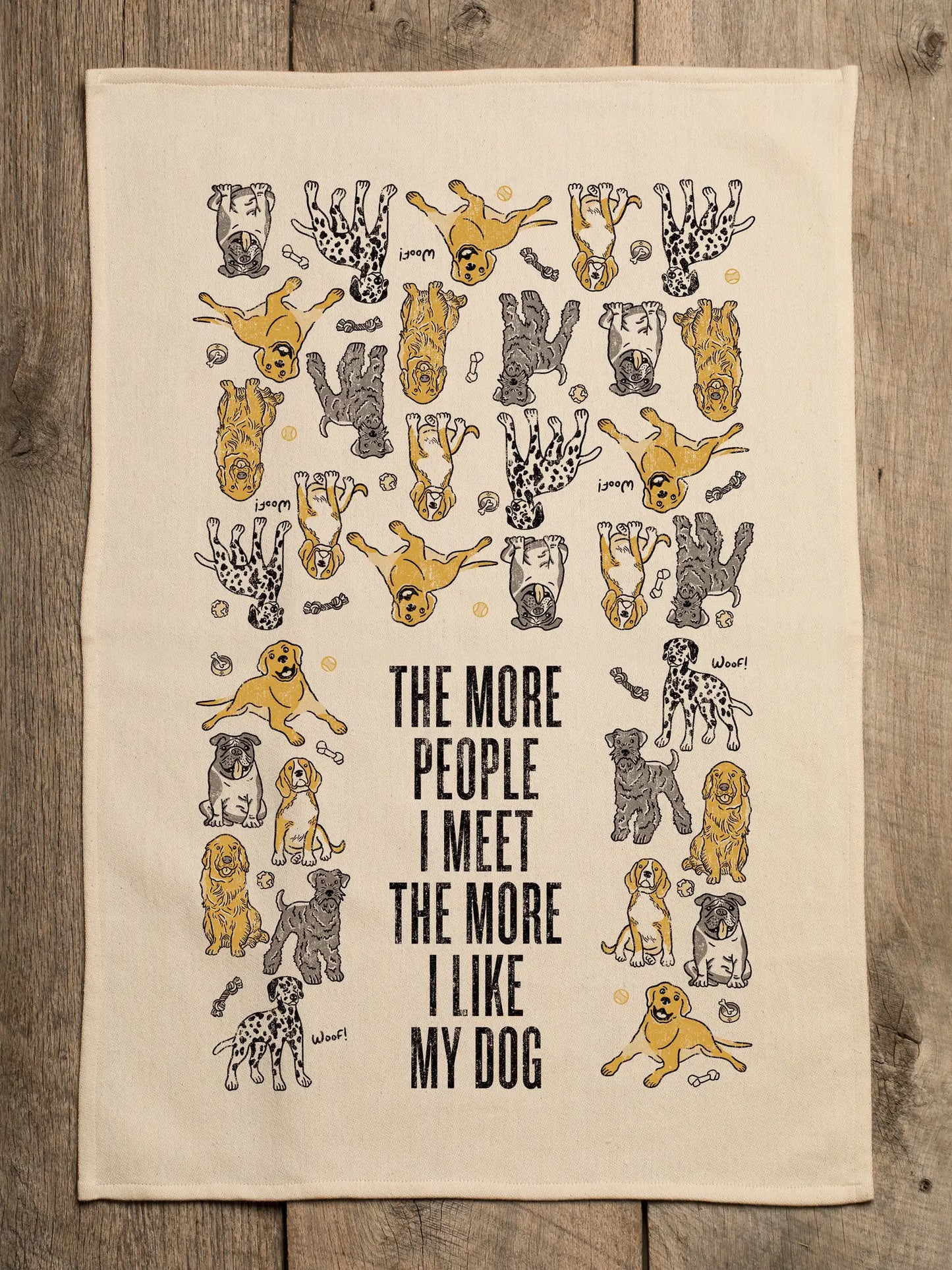 the More People I Meet... Kitchen Towel