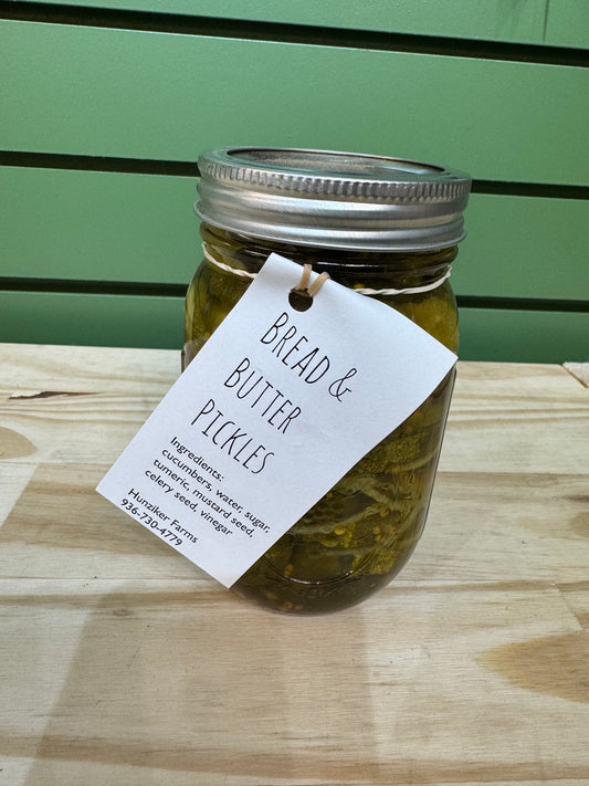 Bread and Butter Pickles