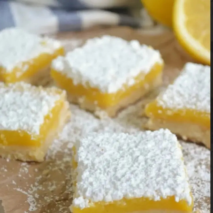 Lemon Squares (Gluten Free)