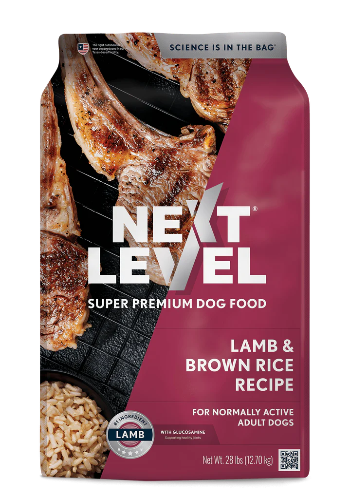 Next Level Lamb & Brown Rice 28lbs