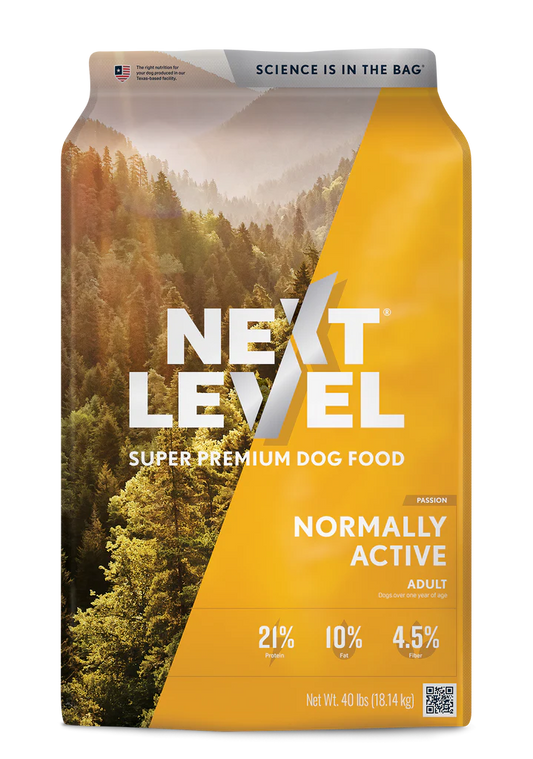 Next Level Normal Active Adult Dog Food Yellow