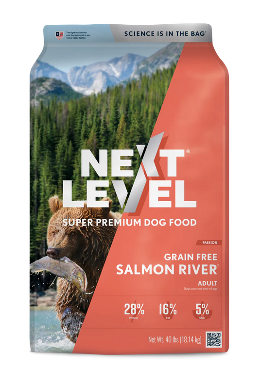 Next Level Salmon River Grain Free Dog Food