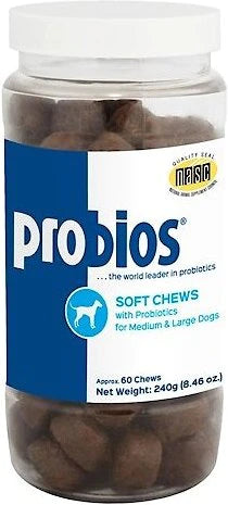 Probios Soft Chews with Prebiotics Supplement for Small Dogs