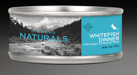 Diamond Naturals Cat Whitefish 24/5.5 oz cans