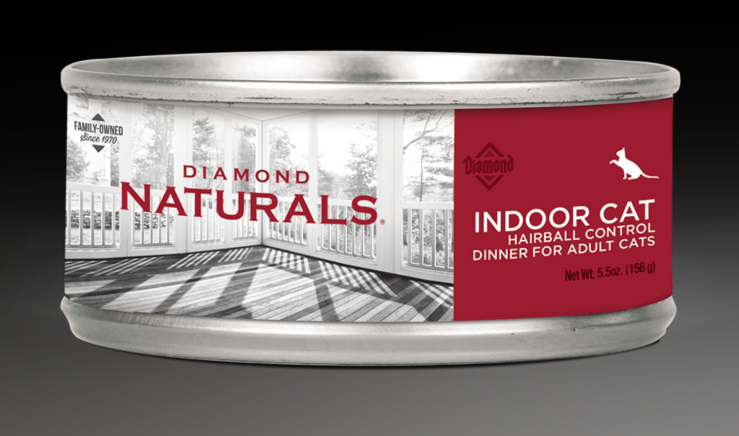 Diamond Naturals Cat ID Hairball 24/5.5 oz cans