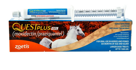 Quest Plus Oral Gel Horse Wormer 0.5oz