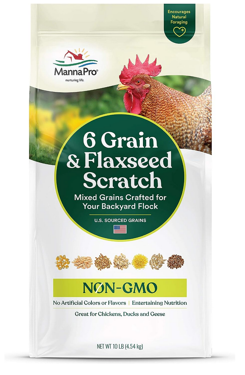 Non-GMO 6 Grain & Flaxseed Scratch