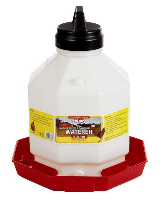 WATERER 5 GAL. POULTRY