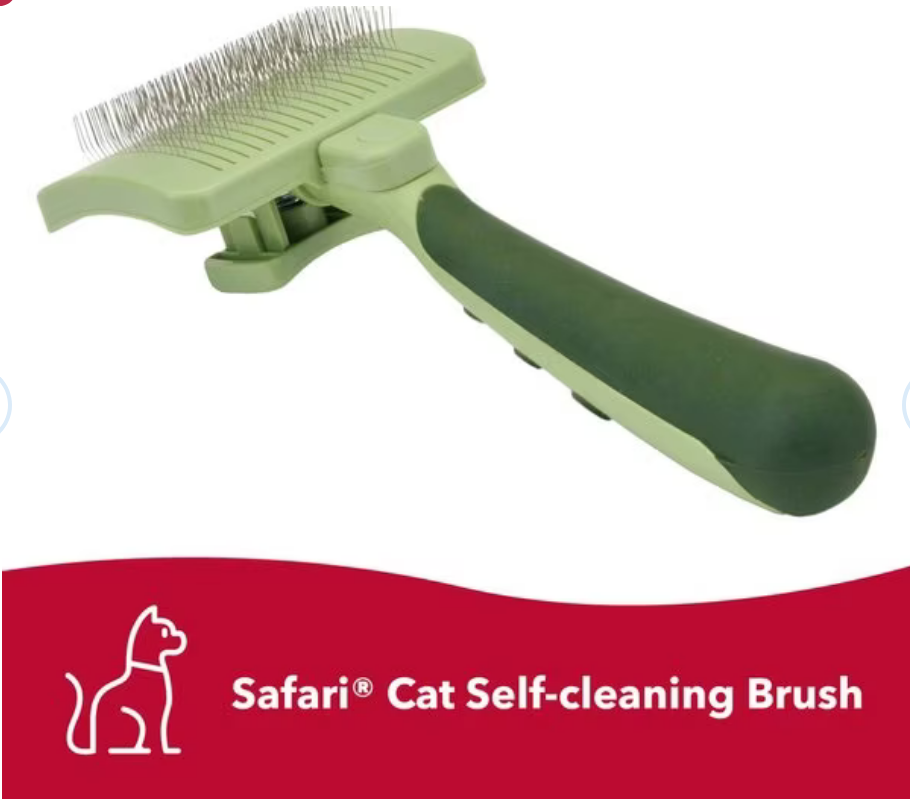 Cat Self-Cleaning Slicker Brush