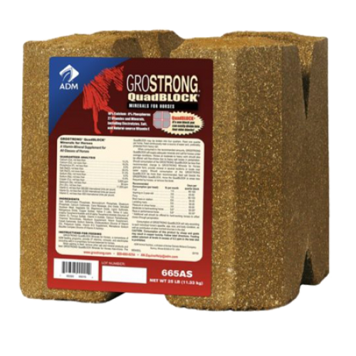 ADM GROSTRONG MINERAL BLOCK 25 LB