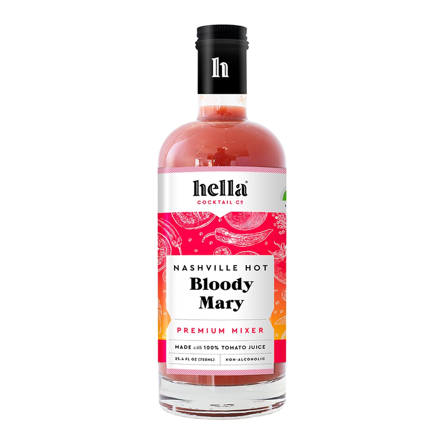 Hella Cocktail Mixer: Bloody Mary Nashville Hot 750ml