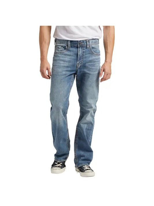 Silver Jeans Co. Men's Craig Easy Fit Bootcut Jeans RAS180