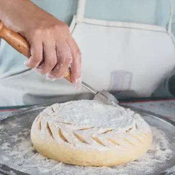 Bread Scoring Lame For Dough Slashing with with 5 Blades 9"