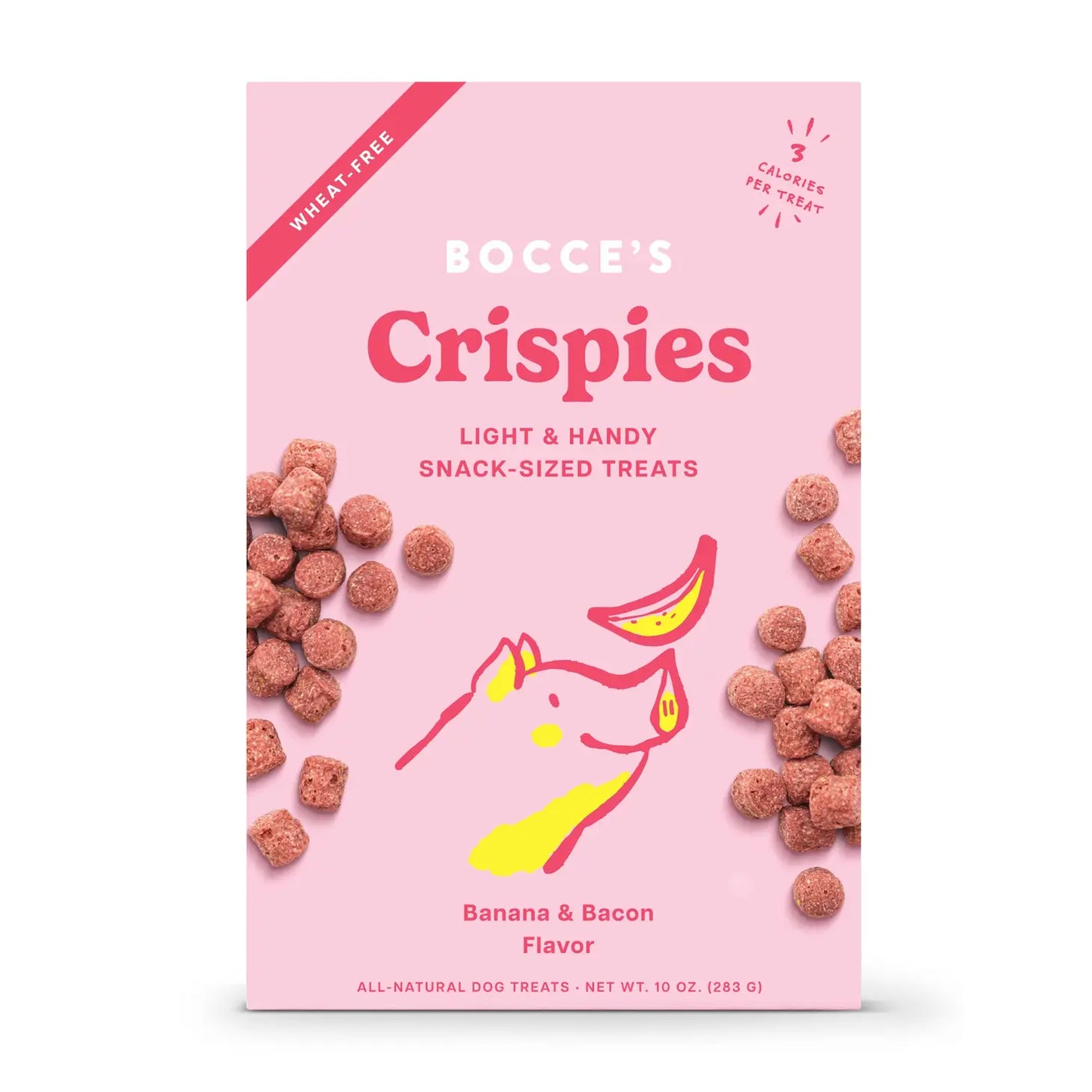 Bocce's Bakery Banana + Bacon 10oz Crispies Dog Treats