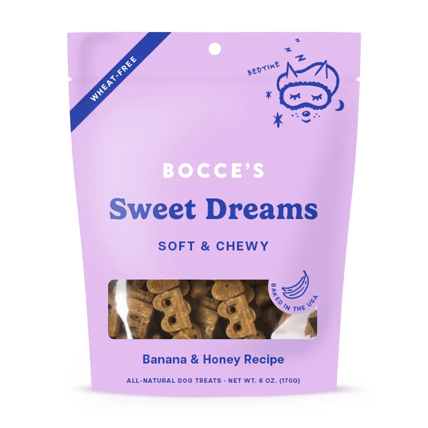 Bocce's Bakery Dailies Sweet Dreams 6oz Soft & Chewy Treats