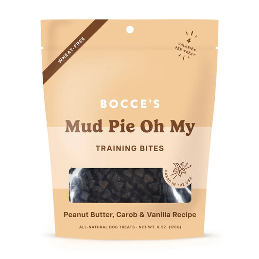 Bocce's Bakery Mud Pie Oh My 6oz Training Bites Dog Treats