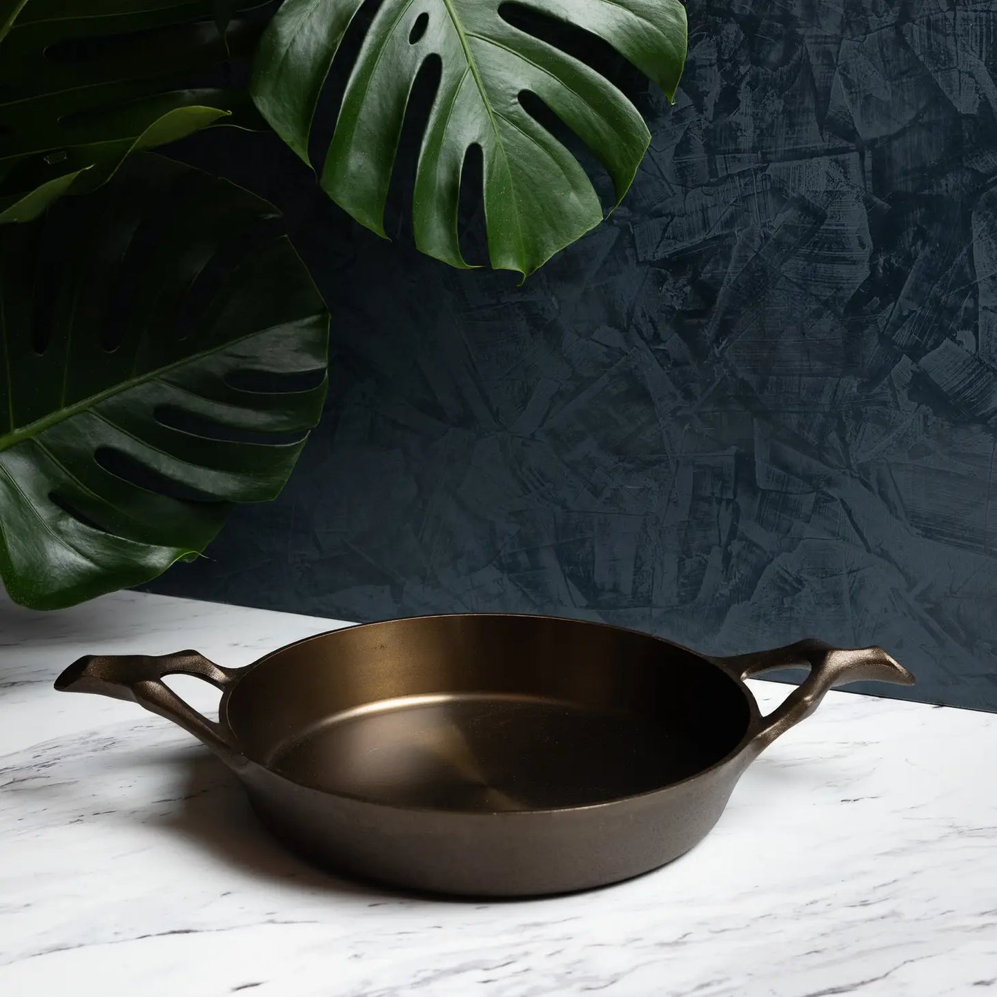 Nest 12” Braising Pan W/Lid Cast Iron