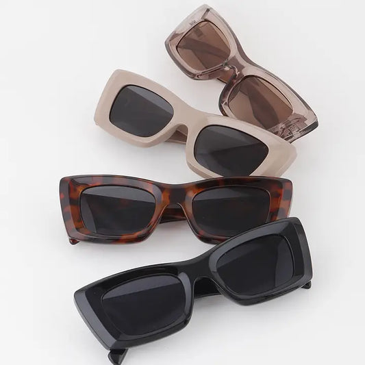 Double Indent Cateye Sunglasses