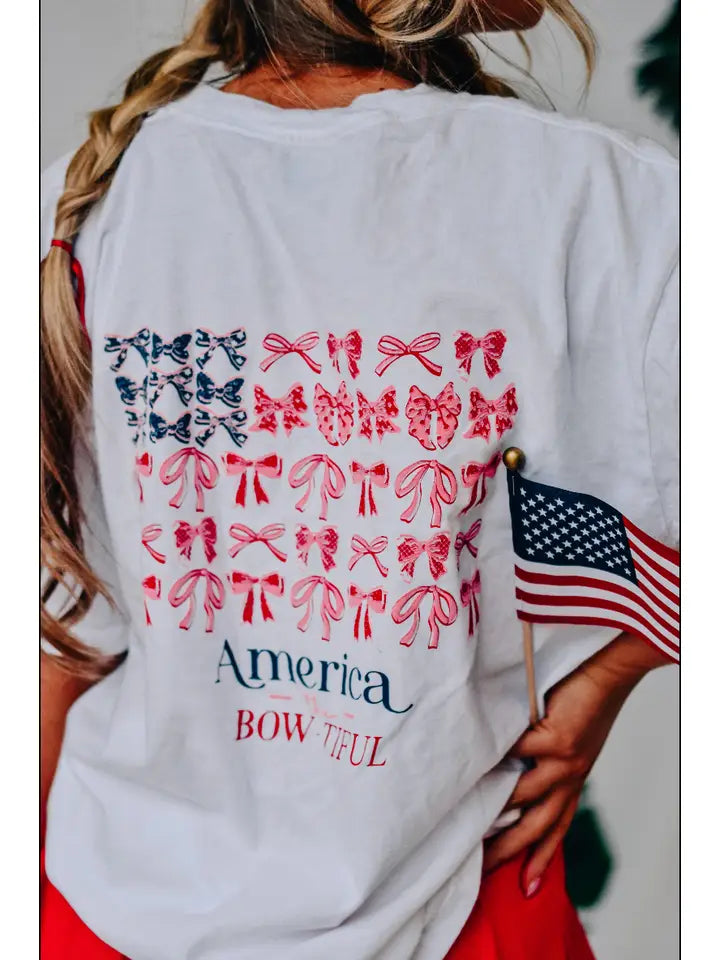 Southern Bliss Co. America the Bowtiful Tee