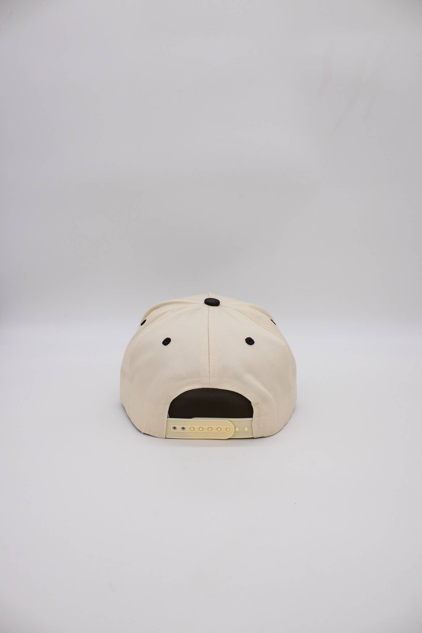Canvas Blank Trucker Hat Two-Tone Snapback 5 Panel Cream Tan