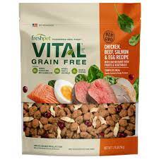 Freshpet Vital Chicken, Beef, Salmon & Egg Recipe Grain-Free Fresh Dog Food