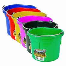 Little Giant Flat Back Bucket All Colors 8qt