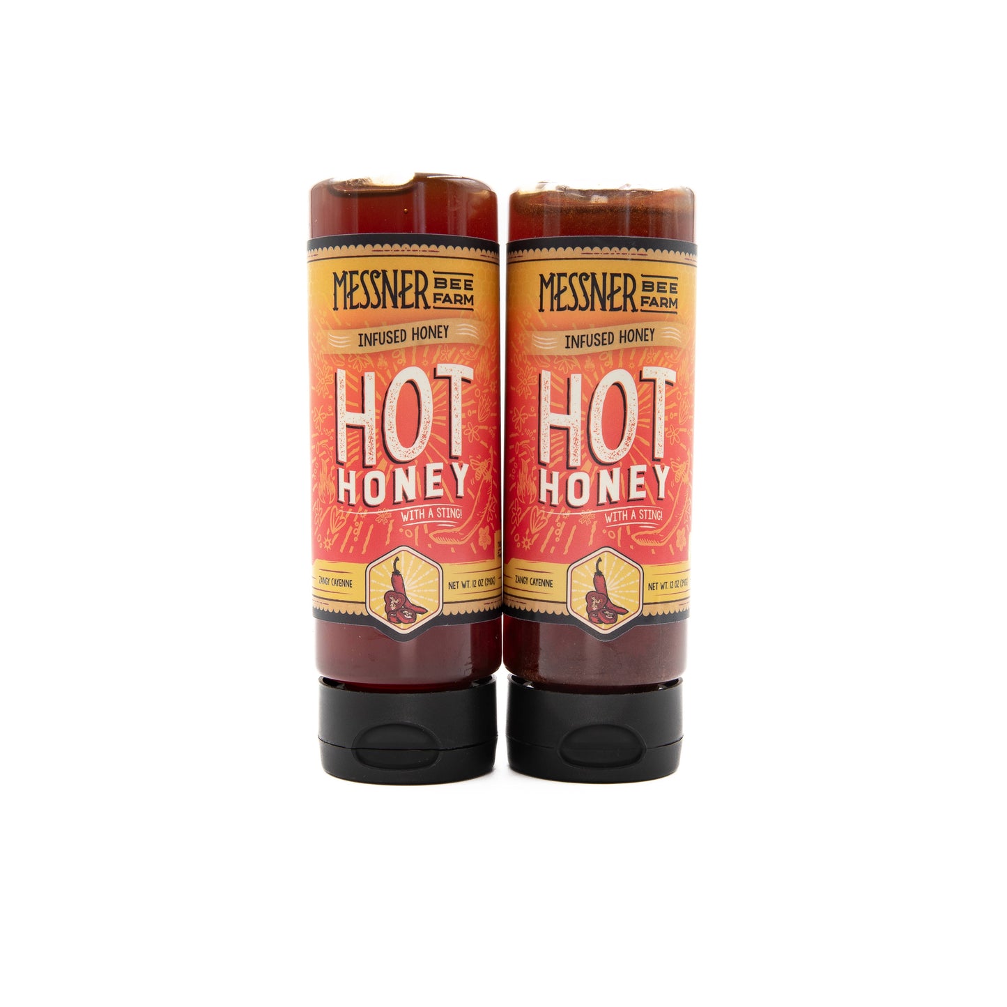 Hot Honey "With a Sting!"/ 12oz / Kansas City Honey