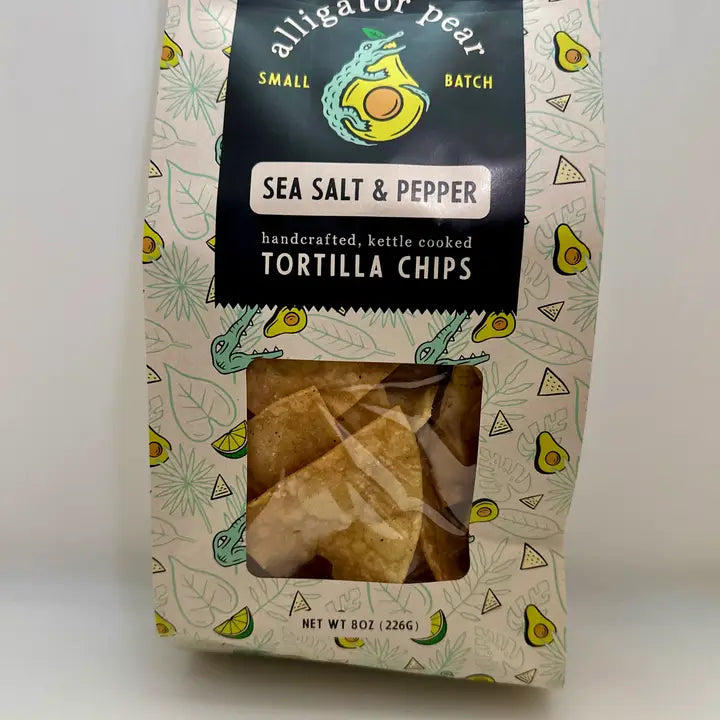 Sea Salt & Pepper Tortilla Chips- 6oz