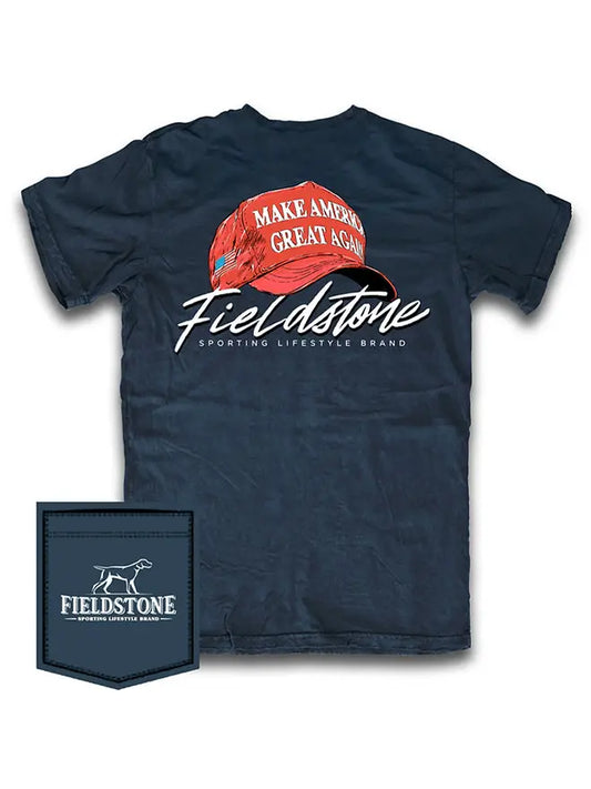 Fieldstone Trump Snapback Tee (651)