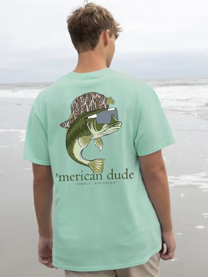 Simply Southern Men Bass-Chinchilla