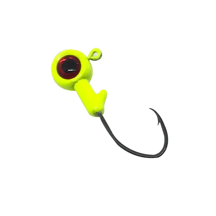 Bonehead Bx Jig Heads Chartreuse  1/16oz