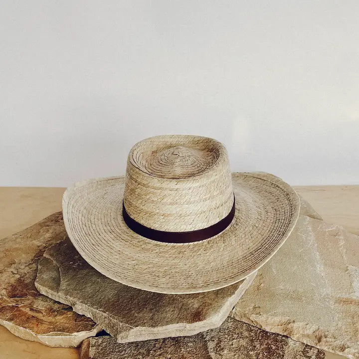 Vagabond Straw Gambler Hat