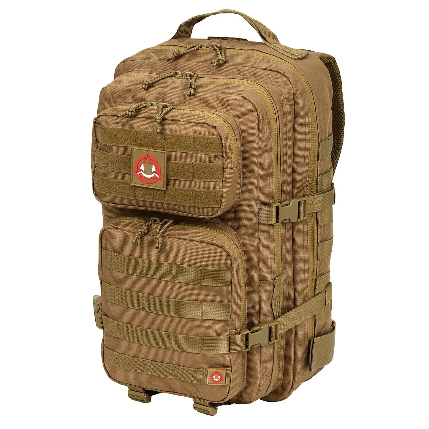 Orca Tactical 40L Molle Military Survival Backpack Rucksack Pack, Coyote