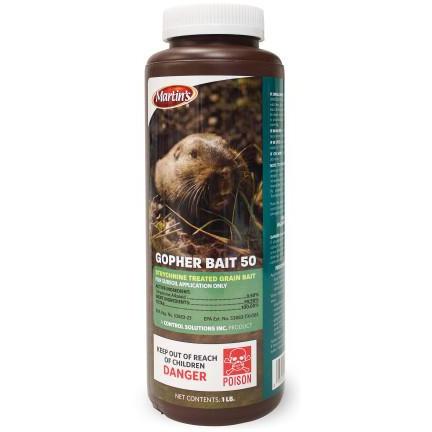 Martin's Gopher Bait 50 (Strychnine)