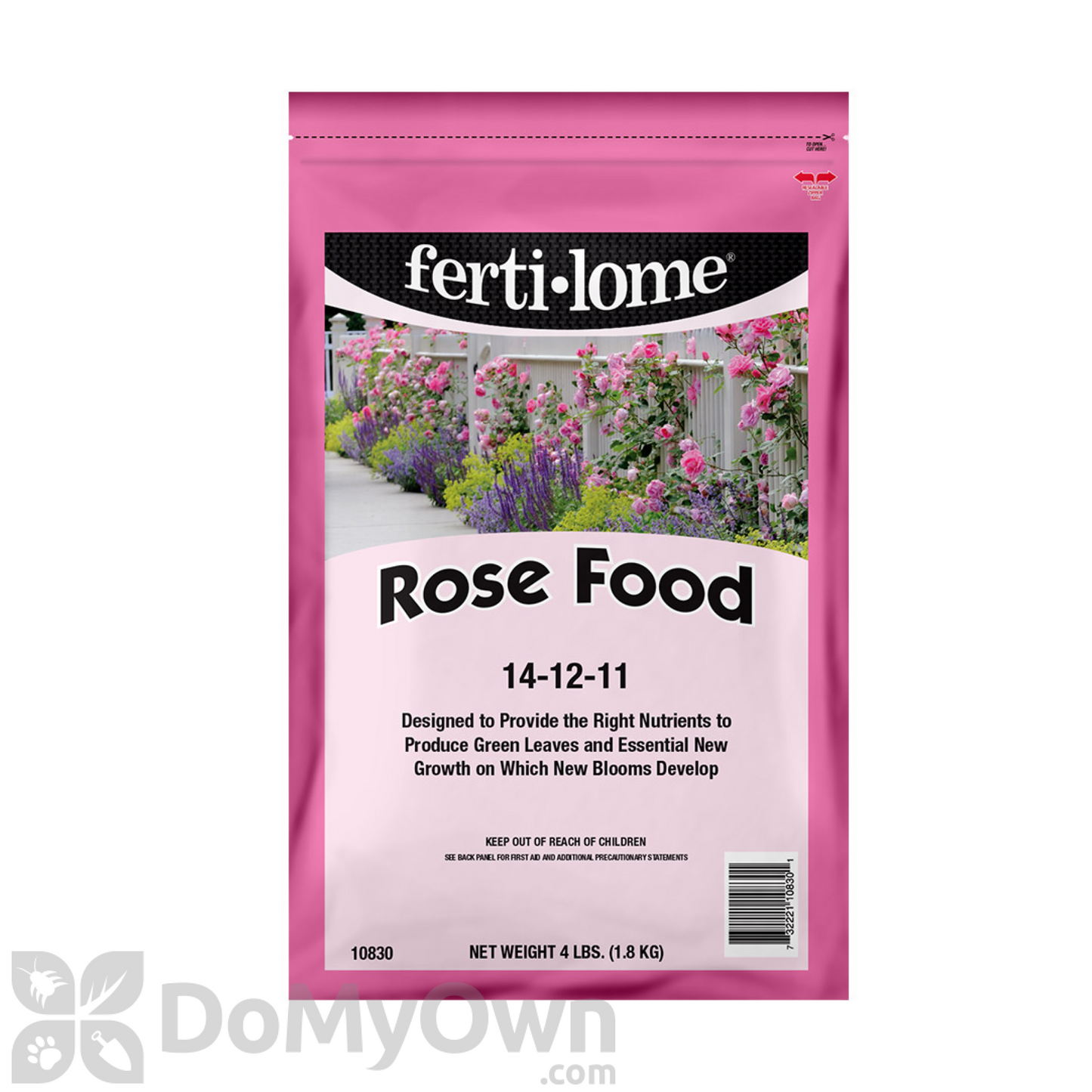 Fertilome Rose Food 14-12-11 Fertilizer - 4 Lbs