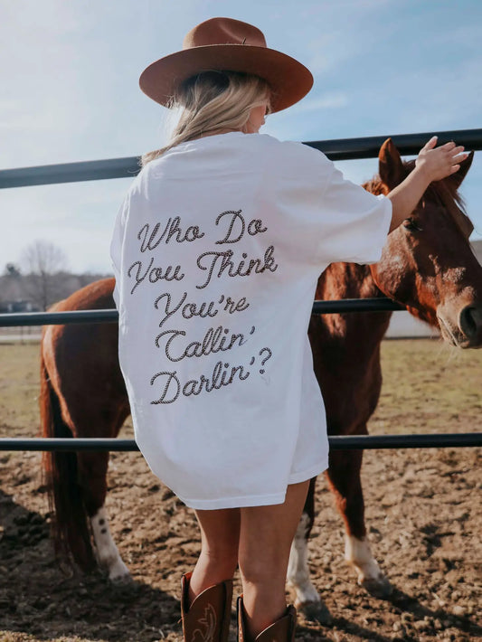 Darlin (Front + Back) Graphic Tee